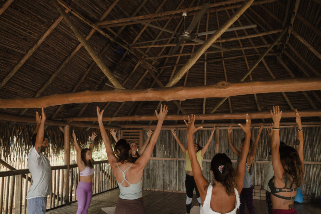 Yoga retreat by the ocean in Playa Venao, Panama